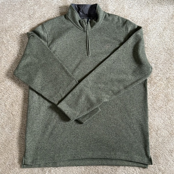 Wrangler Mens Pull Over Quarter Zip - XL - Picture 3 of 5